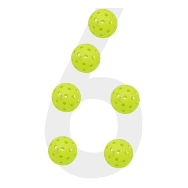 40 Holes Outdoor Pickleball Balls - Image 2
