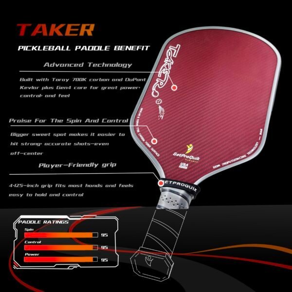 Taker Kevlar Paddle - Image 10