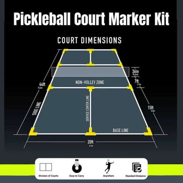 Pickleball Court Marker Kit - Image 4