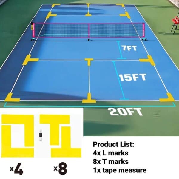 Pickleball Court Marker Kit - Image 3